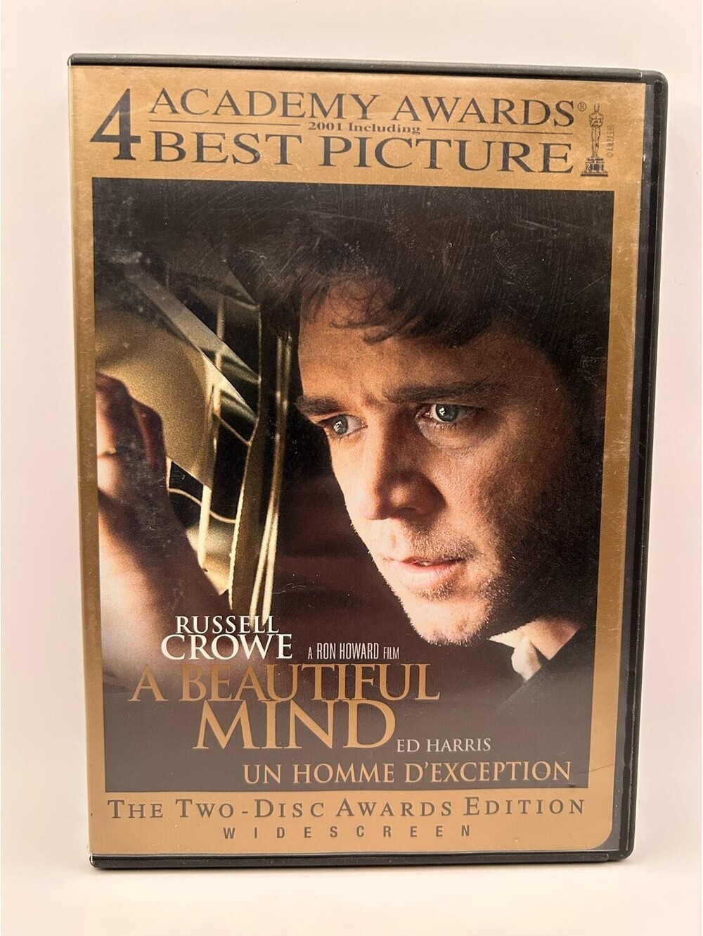 A Beautiful Mind DVD Awards Edition Russell Crowe 2001 Drama Ron Howard